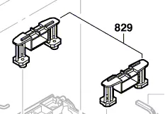 Branche oscillante pour PSS 250 AE